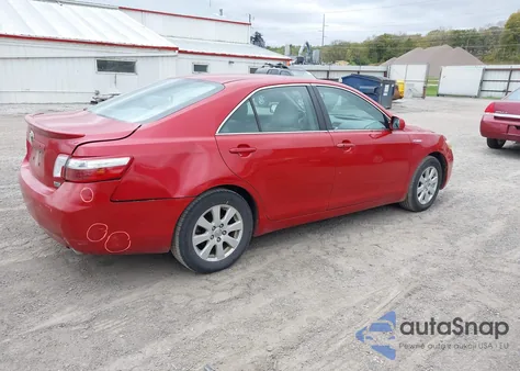 2009 Toyota Camry Hybrid from USA, damaged, VIN 4T1BB46K19U085483